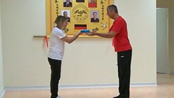 Sabine in der Masterclass